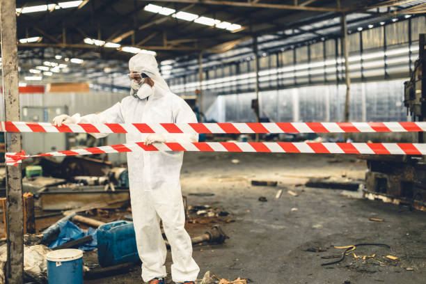 Professional Infectious Disease Decontamination technician working in Millington, TN